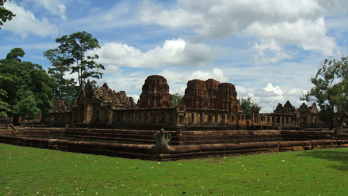 A Khmer temple in Thailand